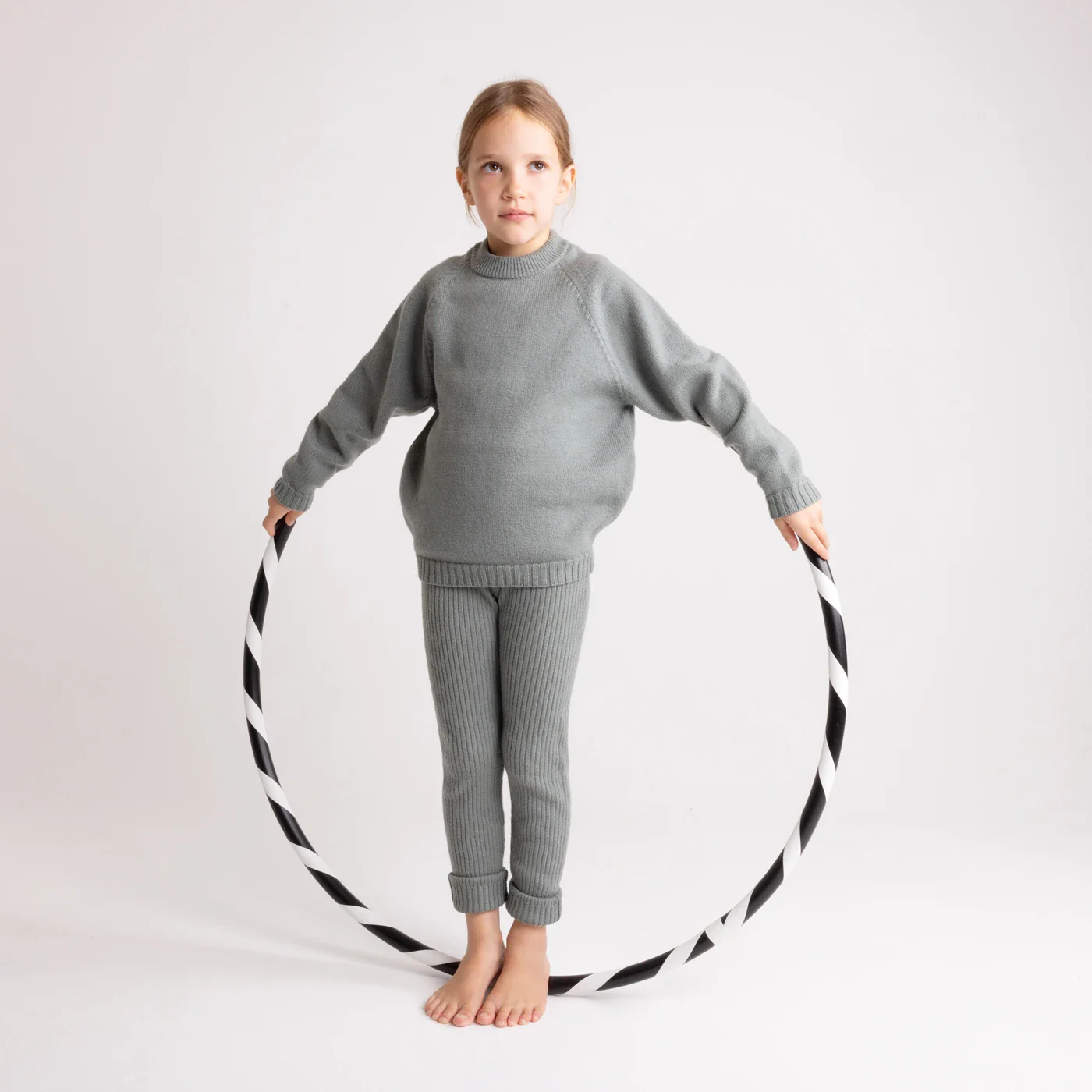 THE WOOLLY SWEATER - sage - Image 5
