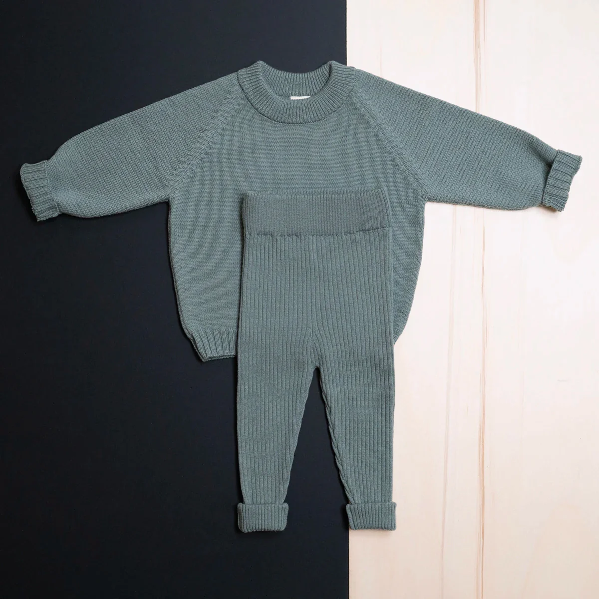 KUSCHEL-SET KIDS - sage - Image 6