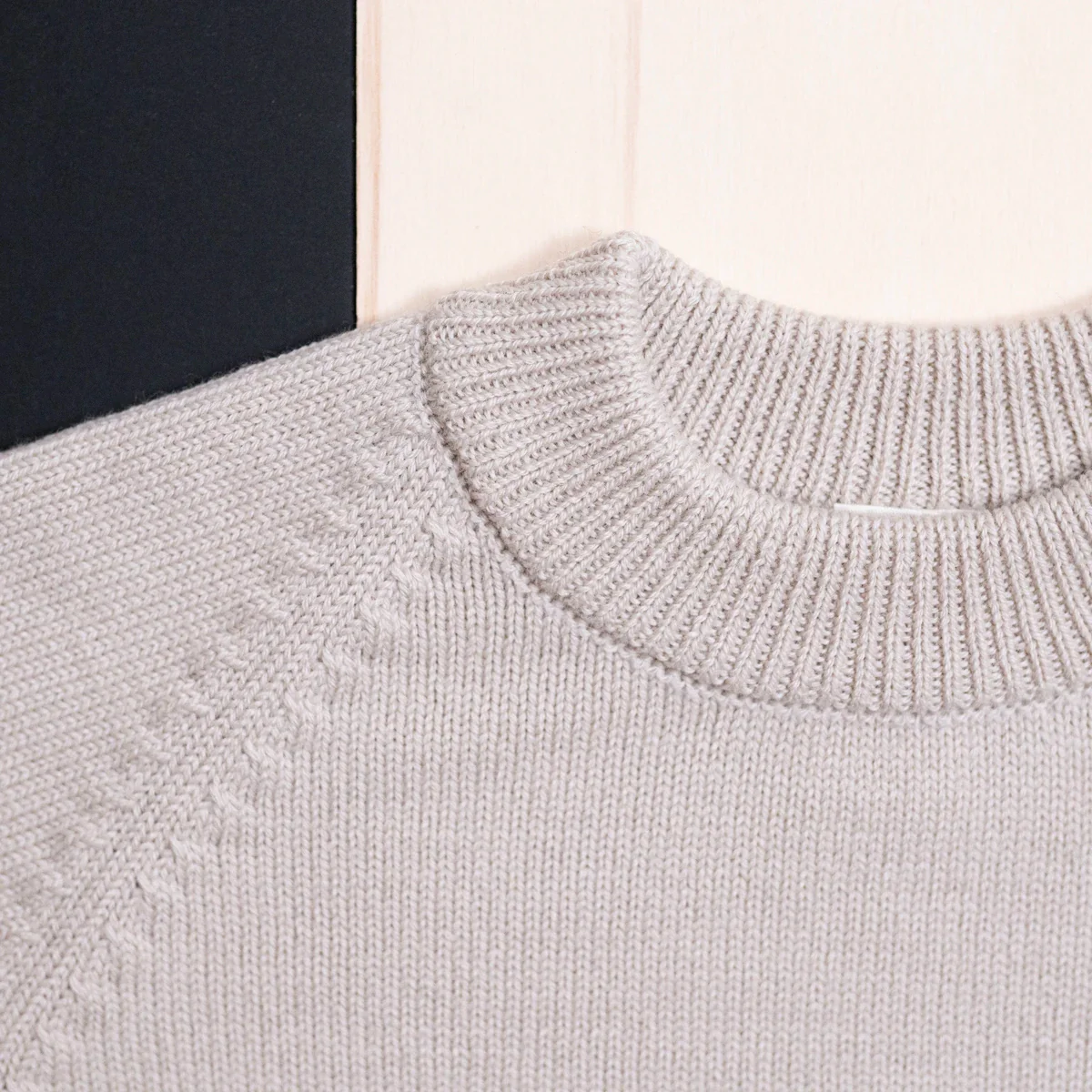THE WOOLLY SWEATER - sand - Image 3