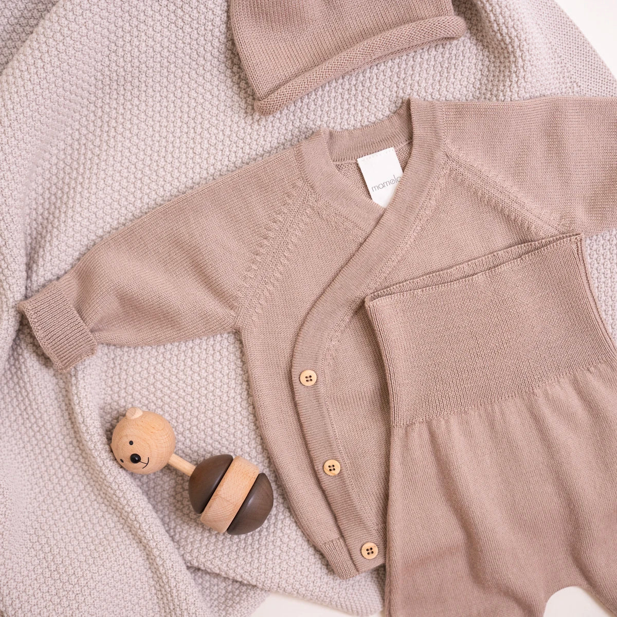 THE WOOLLY BABY JACKET - cappuccino - Image 14