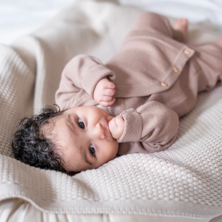 THE WOOLLY BABY JACKET - cappuccino - Image 7