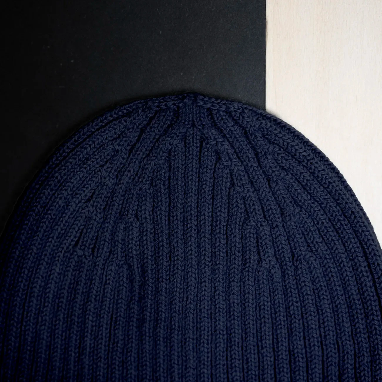 THE WOOLLY BEANIE - midnight blue - Image 3