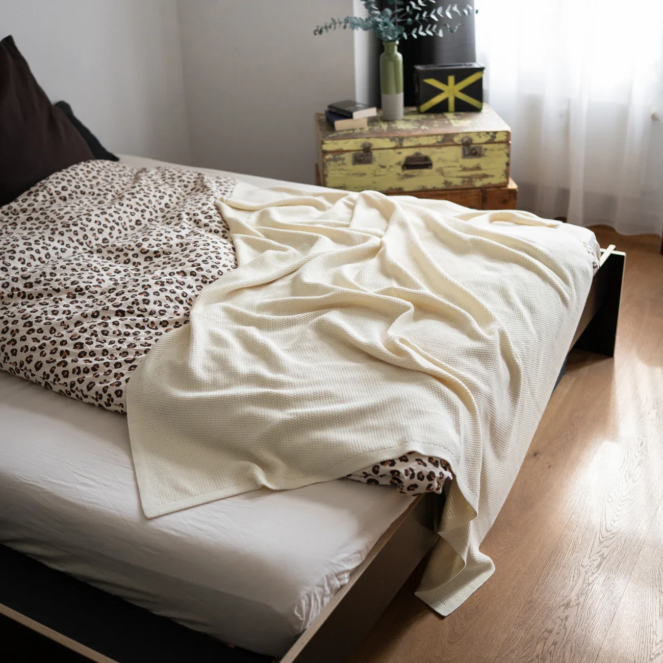 THE WOOLLY FAMILY BLANKET - pure - Image 6