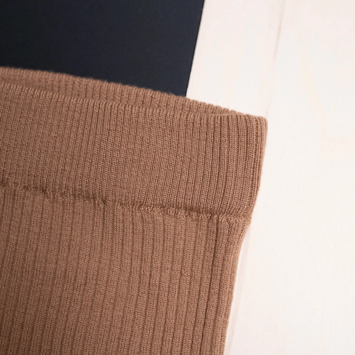 THE WOOLLY LEGGINGS - camel - Image 7