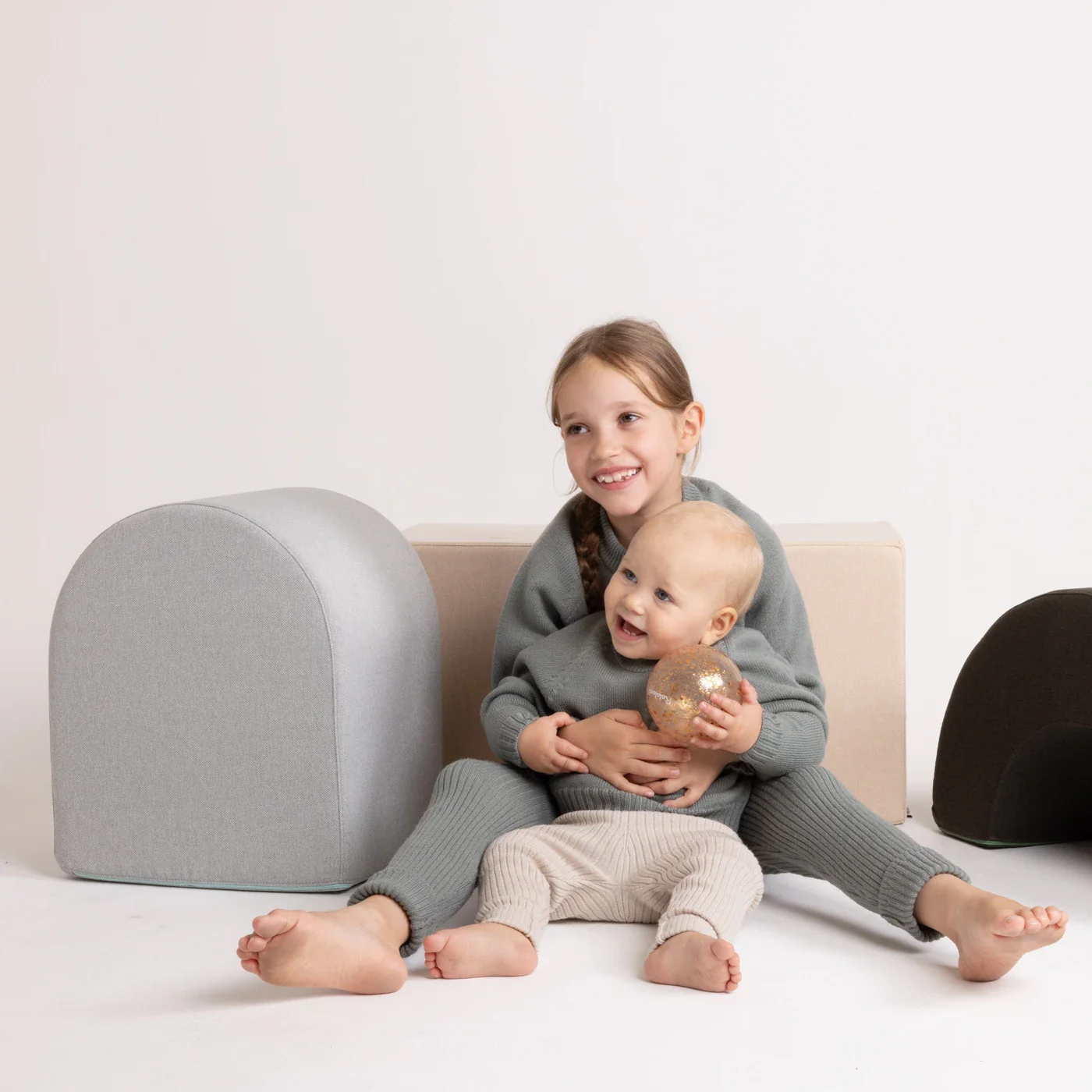 THE WOOLLY LEGGINGS - cloud grey - Image 4